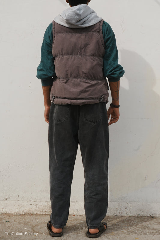 Black Loose-Fit Denim Jeans