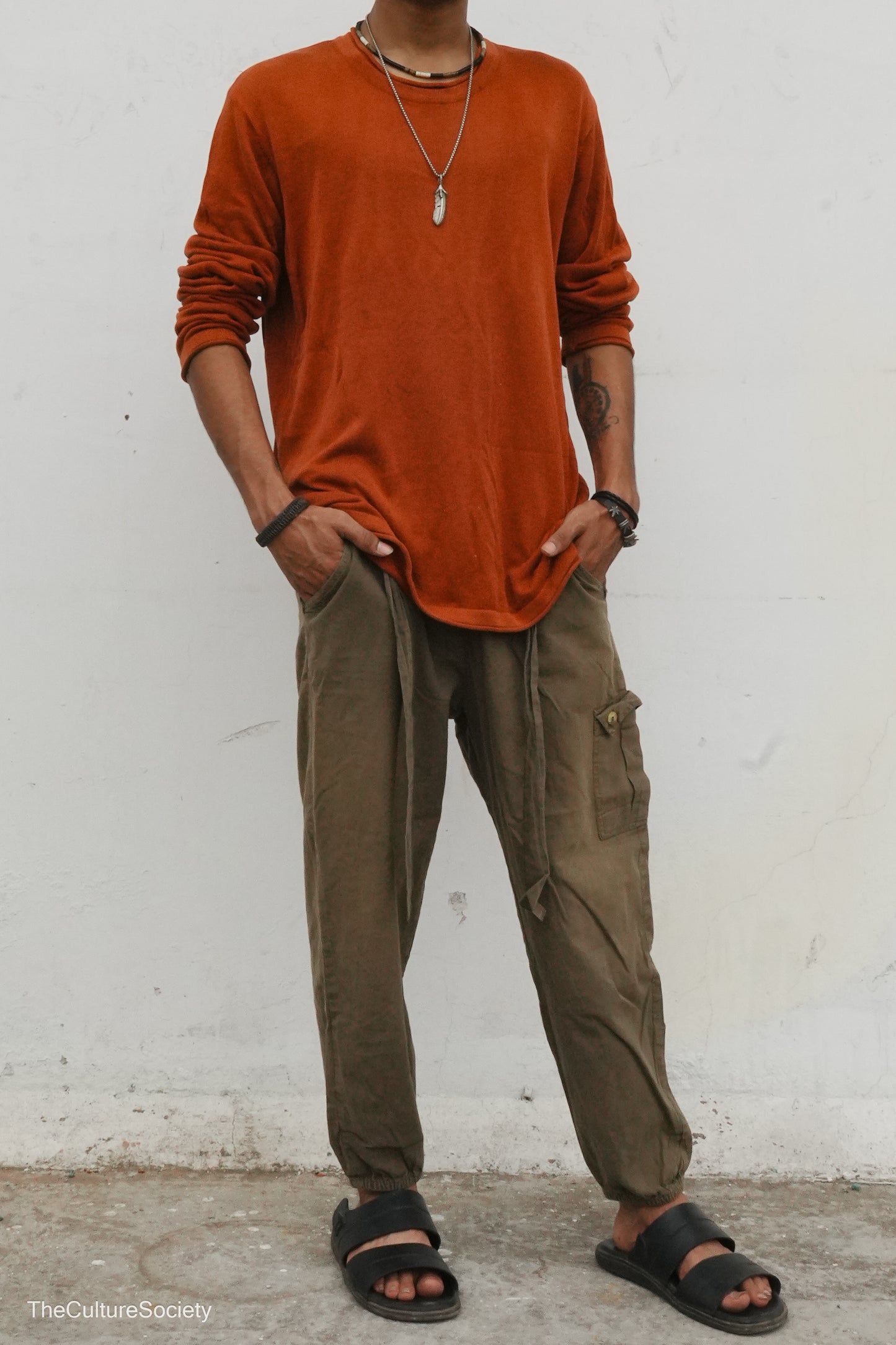 olive light cargo pants