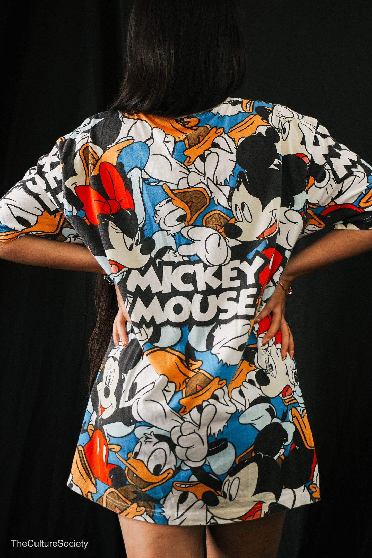 Oversized Disney Character Graphic T-Shirt