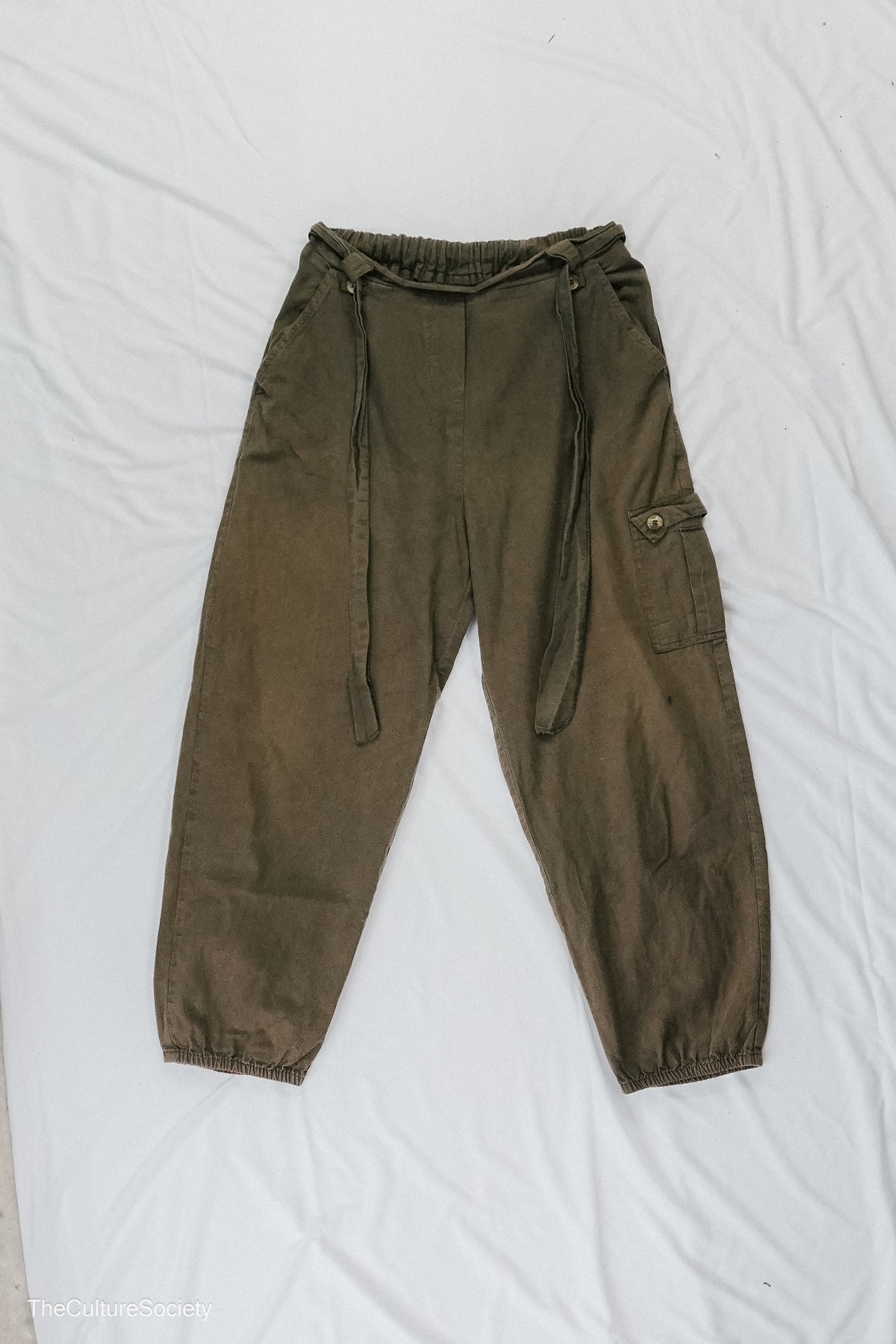 olive light cargo pants