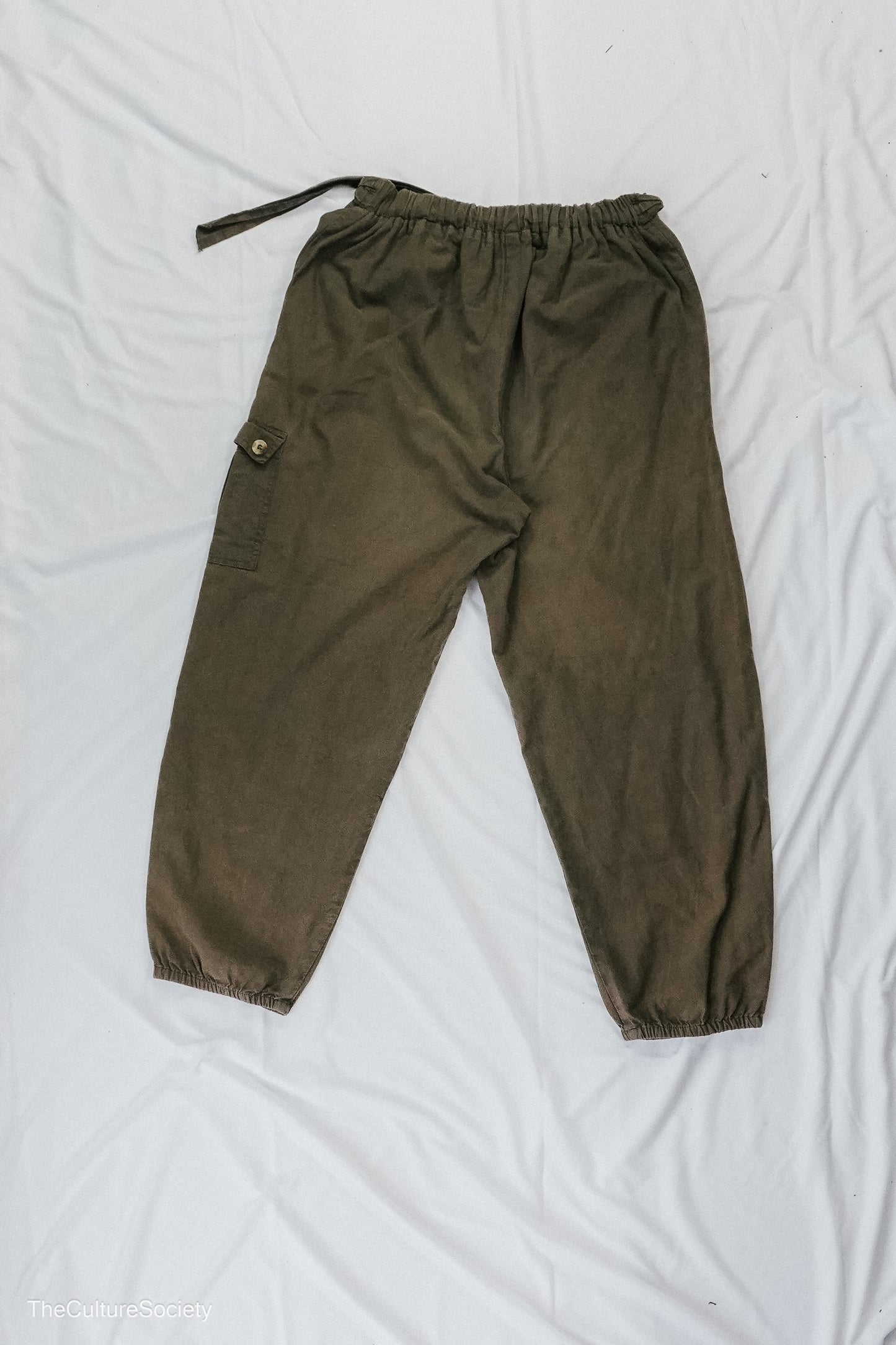 olive light cargo pants
