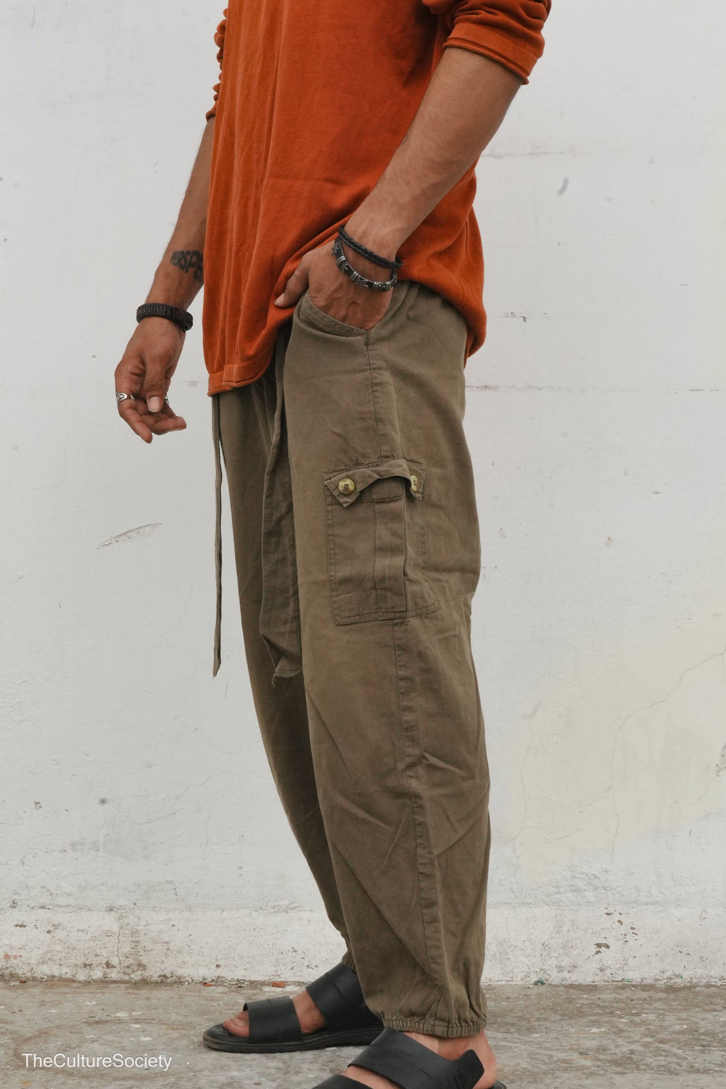 olive light cargo pants