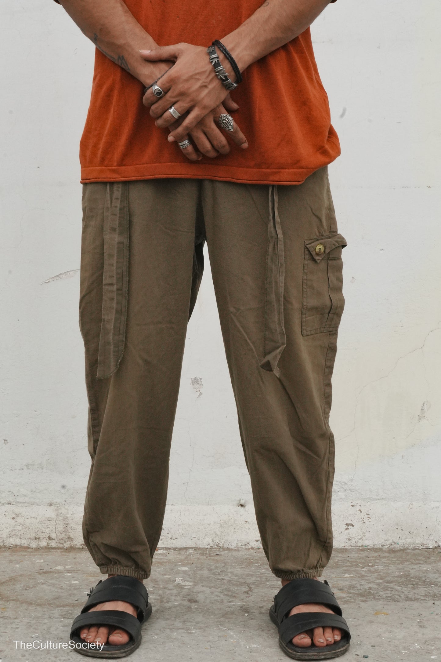 olive light cargo pants
